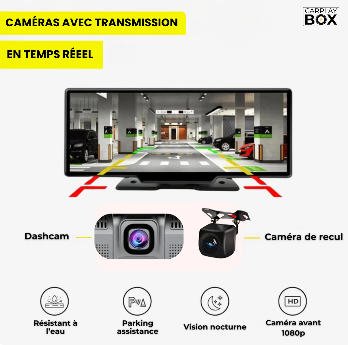 CARPLAYBOX PRO™ - Écran multimédia CarPlay